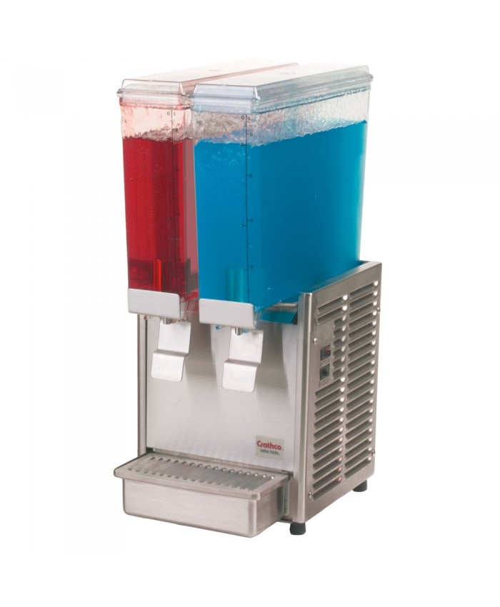 Mini Cold Beverage Dispenser - Twin Bowl